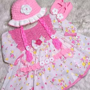 কুশিকাটা Pink & White ২ বছর – ৫ বছর